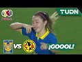 ¡Con cariño a su ex! Gol de Katykiller | Tigres 1-1 América | Liga Mx Femenil - CL2024 J14 | TUDN