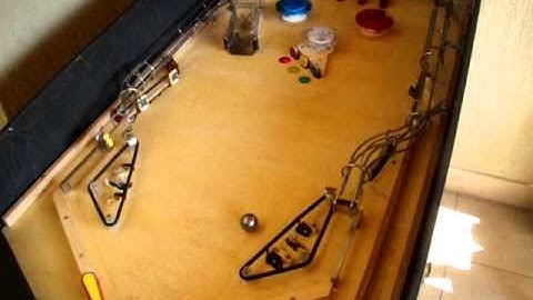 Pinball DIY with Arduino , Homemade , Caseiro , Casero (Ramp)