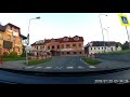 Driving in Czech Republic (from the Polish border to the German) 680km