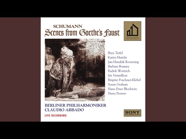 Schumann - Scènes du Faust de Goethe : ouverture : Philh Berlin / C.Abbado