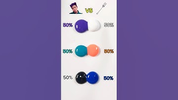 Squid Game Thanos vs Fork Guess the mixed colors #satisfying #squidgame2 #mixing #colormunimix