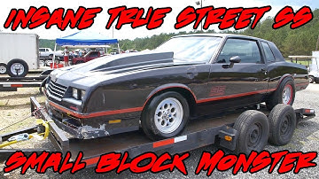 TRUE STREET CAR SMALL BLOCK G BODY MONSTER TAKES ON THE STATE PATROL CUTLASS!