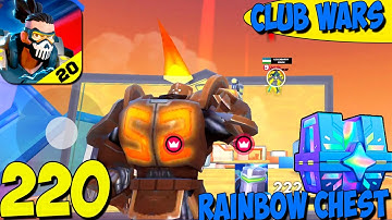 FRAG Pro Shooter - Walkthrough Gameplay part 220 - Club Wars + Rainbow Chest😎(iOS, Android)