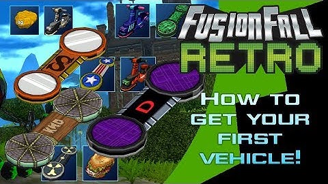 How to get your first vehicle at level 10! Go to Mt. Blackhead - FusionFall Retro