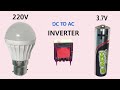 How to make 3v DC to 220v AC mini inverter.