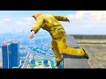 GTA 5 Michael Jumper • Jumping From the Biggest Buildings
