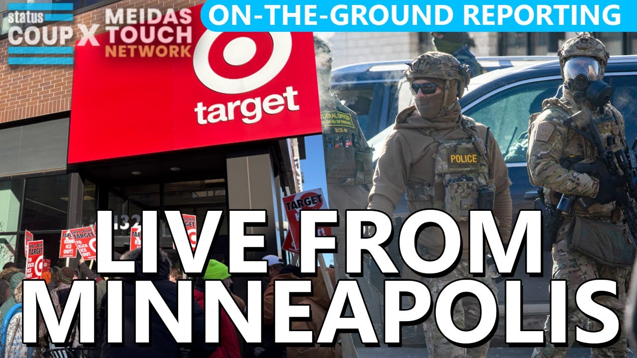 LIVE TARGET Protest to End ICE Cooperation | LIVE From Minneapolis