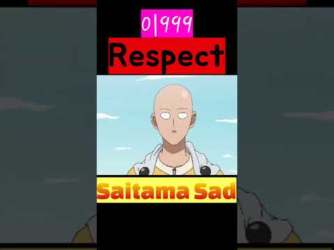 Saitama badass moment