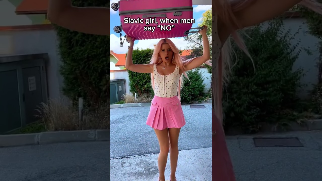 Never say "NO" to Slavic girl😳🩷