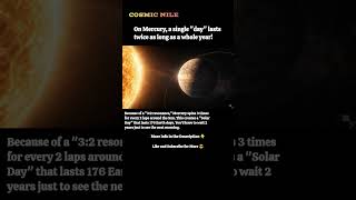 How Mercury’s 3:2 Spin-Orbit Resonance Creates A 176-Day Solar Day