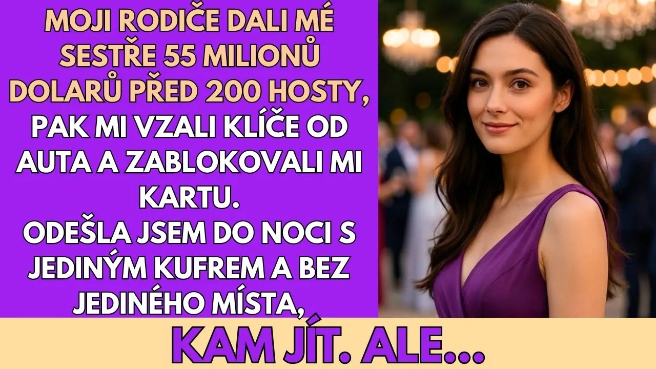 Když mi otec na štědrý večer vytrhl klíče od auta skrz železnou bránu vlastního domu, řekl jen: „Už u nás nepracuješ, nemáš nárok.“ Stála jsem v ledovém dešti s kufrem v ruce, zatímco za mnou v...