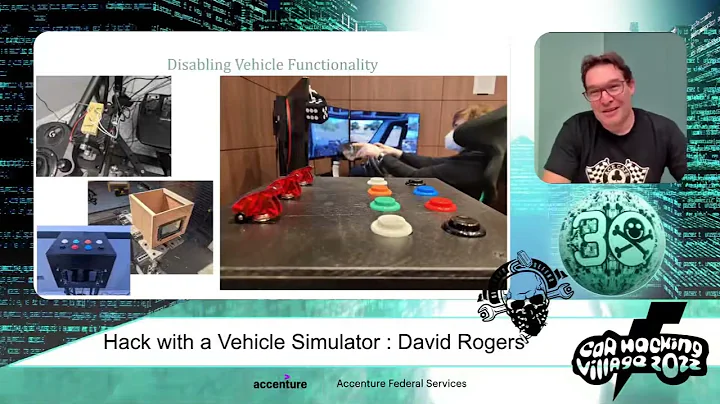 DEF CON 30 Car Hacking Village - David Rogers -   Integrating Mileage Clocking Into a Simulator Rig