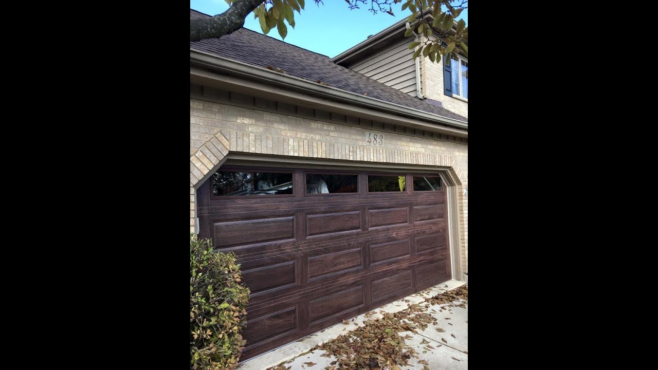 4283 Accents Garage Doors By Chi With Plain Glass Top 630 271