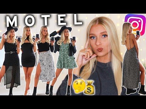 Trying Instagram Clothing Brands... Motel Rocks Is It Worth It