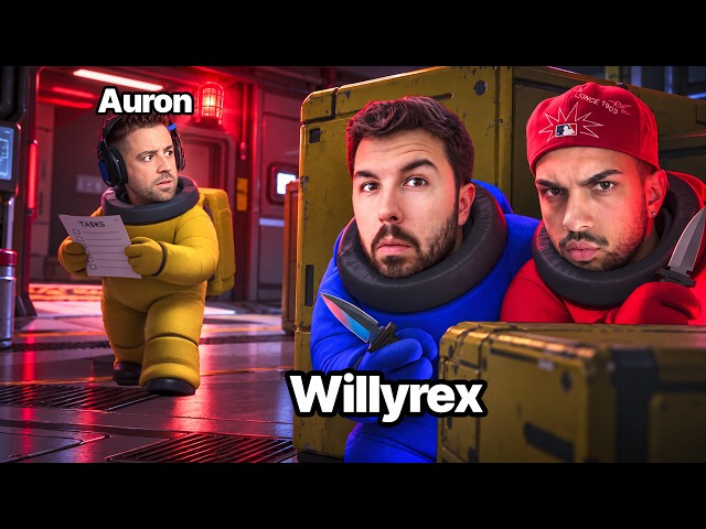 HEMOS ENFADADO a WILLYREX en AMONG US...
