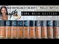 Maybelline Fit Me Matte and Poreless Swatches! || Extended Shades || 355 VS 360