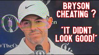 BREAKING! : RORY MCILROY HINTS Bryson DeChambeau CHEATED?! 😳