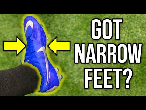 soccer cleats for narrow feet