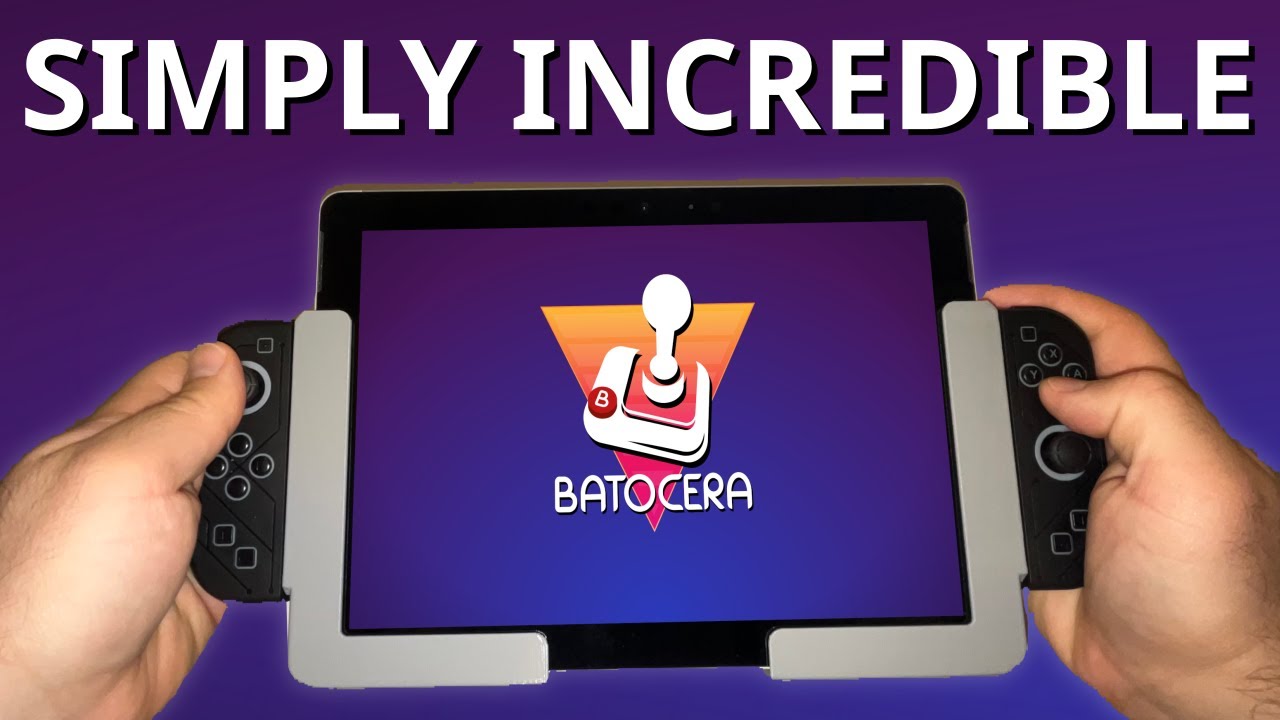 I Turned a Surface Go Into a Handheld Console Using Batocera Linux