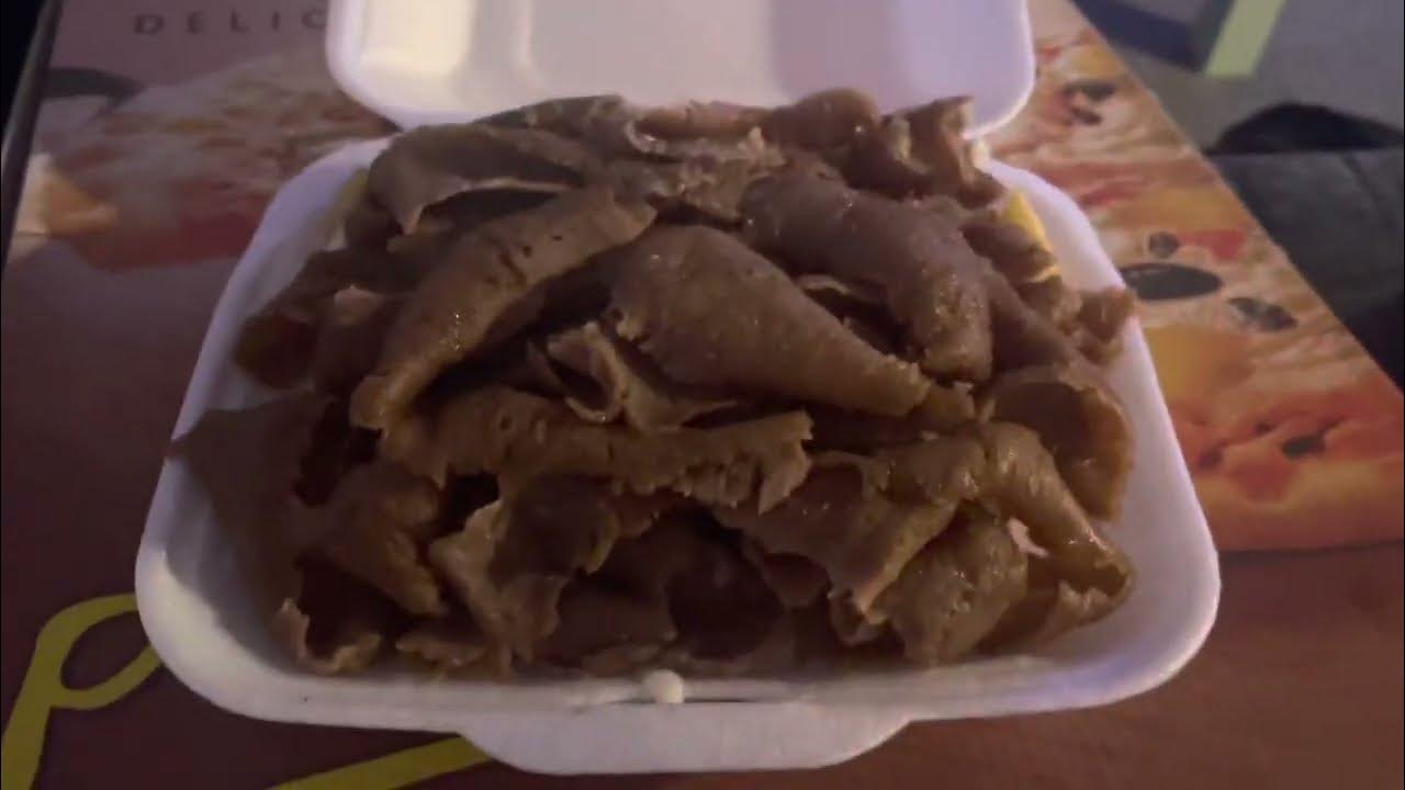 Chip,Cheese,Donner and 12” Inch Margarita Pizza Review from Flames Govanhill Glasgow YouTube