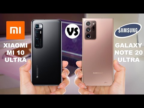 Xiaomi Mi 10 Ultra vs Samsung Galaxy Note 20 Ultra