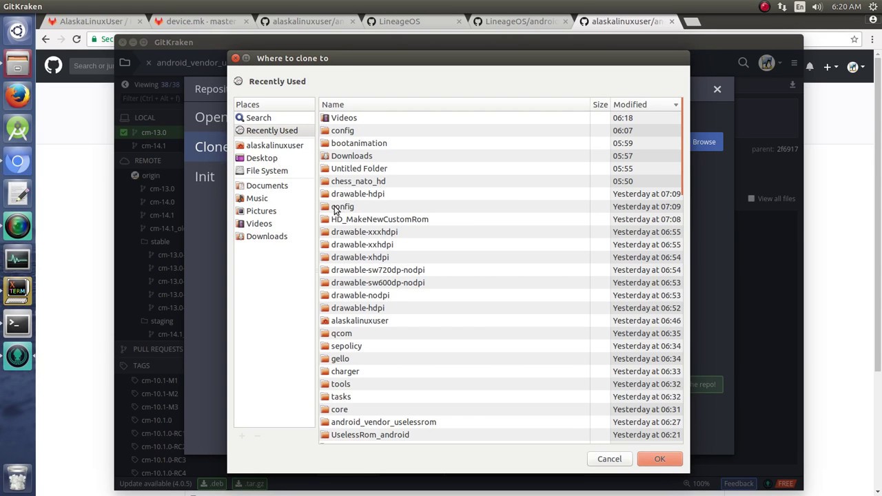 Adv. - Making your own custom rom: Fork Settings