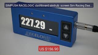 SIMPUSH RACELOGIC dashboard simhub screen Sim Racing Dash ... — Top Pick 2026 | Unbeatable Price!
