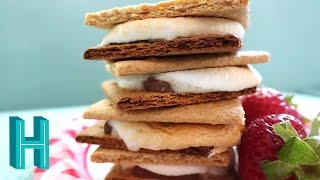 How to Make S'mores Indoors | Sponsored Video | Hilah Cooking
