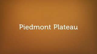 Alabama Soils: Piedmont Plateau