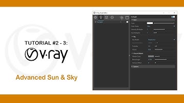 Vray For Sketchup #2/3 -   Advanced Sun & Sky in vray for sketchup