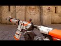 CS2 M4A4 | Asiimov - Skin showcase all floats [4K60FPS]