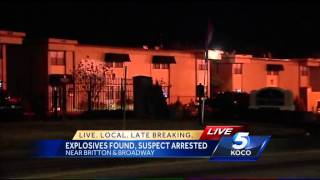 Explosive device found in car near Oklahoma City neighborhood