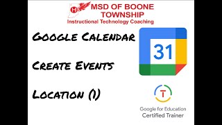 Set Locations for Your Google Calendar Events