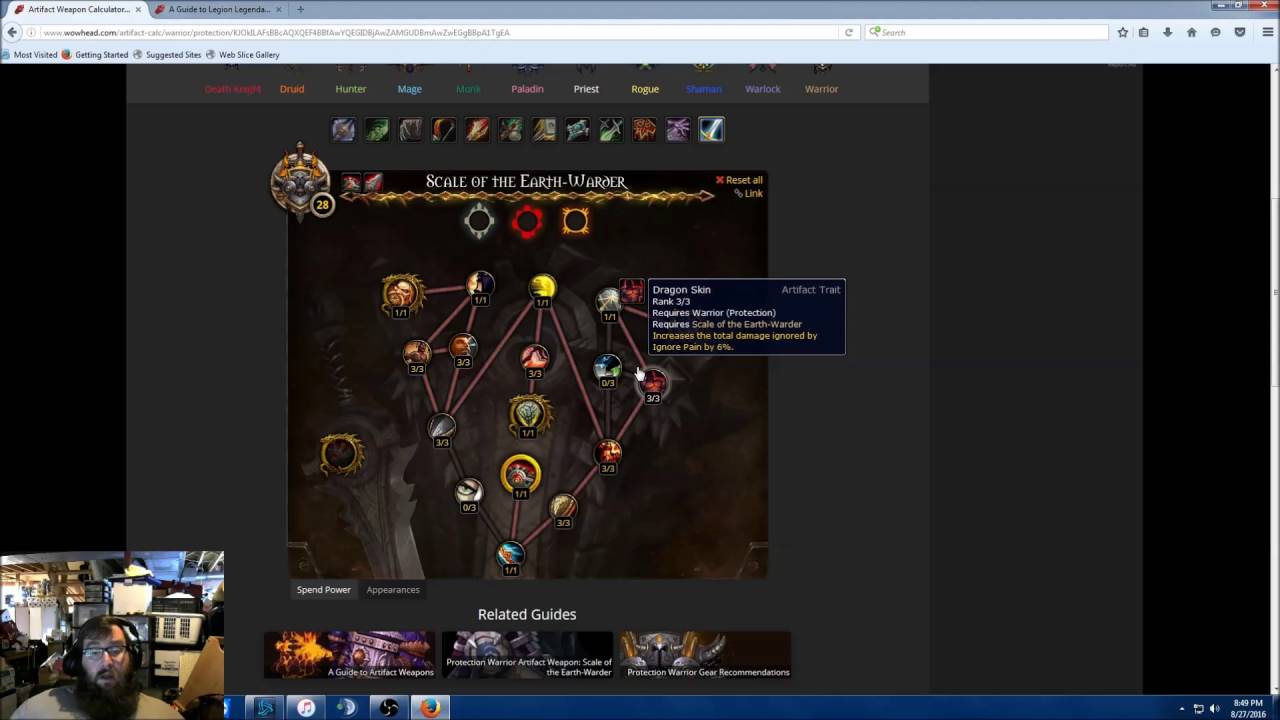 Protection Warrior Artifact and Legendary Guide