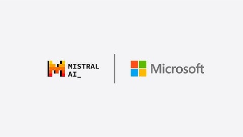 Microsoft partners with Mistral!!!