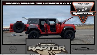 2023 Ford Bronco Raptor 4X4 | The Ultimate in Adventuresome 4X4's | Detailed Review