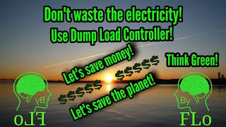 SAVE MONEY WITH DUMP LOAD CONTROLLER FOR WIND TURBINES / SOLAR PANELS 12V, 24V, 48V BATTERY