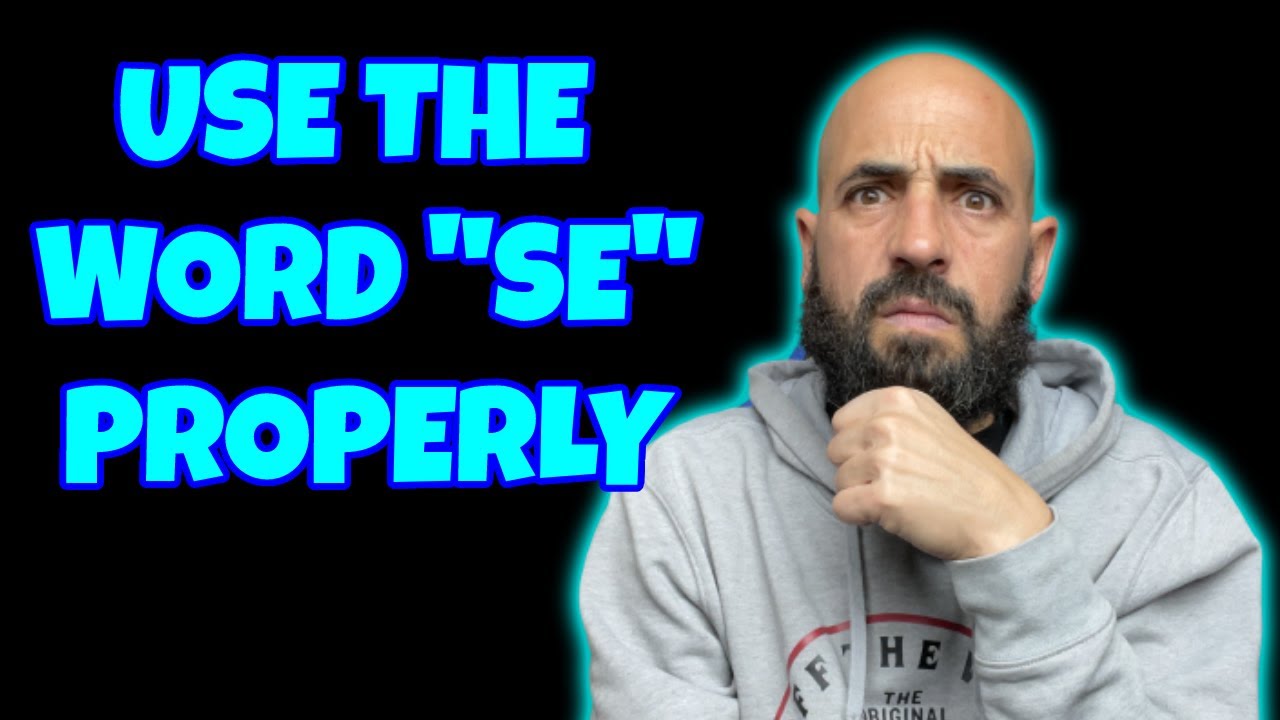1 Powerful Word YOU SHOULDN T Miss in SPANISH YouTube