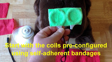 Micro-Pulse ICES PEMF Tutorial 9 - Making customized elastic garments to hold ICES systems