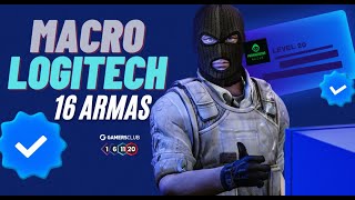 Macro Logitech CS2 | Gamers Club | Logitech G HUB