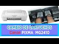 TIP | Cambio de cartuchos Impresora Canon Pixma MG2410