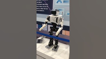 韓国産二足歩行ロボットの脚部