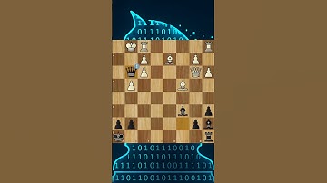 #shorts #chess "Epic Double Sacrifice Ends in Stunning Checkmate"