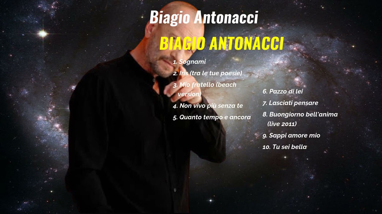 Biagio Antonacci-Top Songs Of The Decade --dreamy Melodies Nhng M