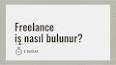 Freelancer Olmak ile ilgili video