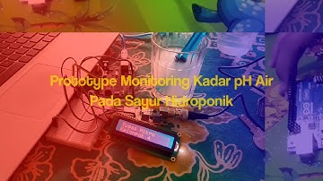 Prototype Monitoring Kadar pH Air Pada Sayur Hidroponik || Arduino Uno