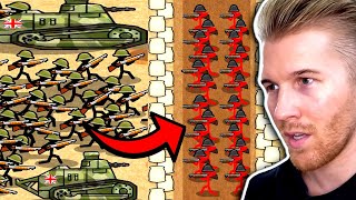 I Roleplay WW1 By Committing Insane War Crimes... (Stickman Trenches)