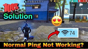 Free Fire Normal Ping But Game Not Working | Normal Ping Game Not Working FF Max | FF Ping Problem