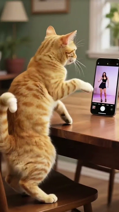 di jogetin aja gak sih #funny #cat #fypyoutube #kontenkreator #pets #cute #kucinglucu