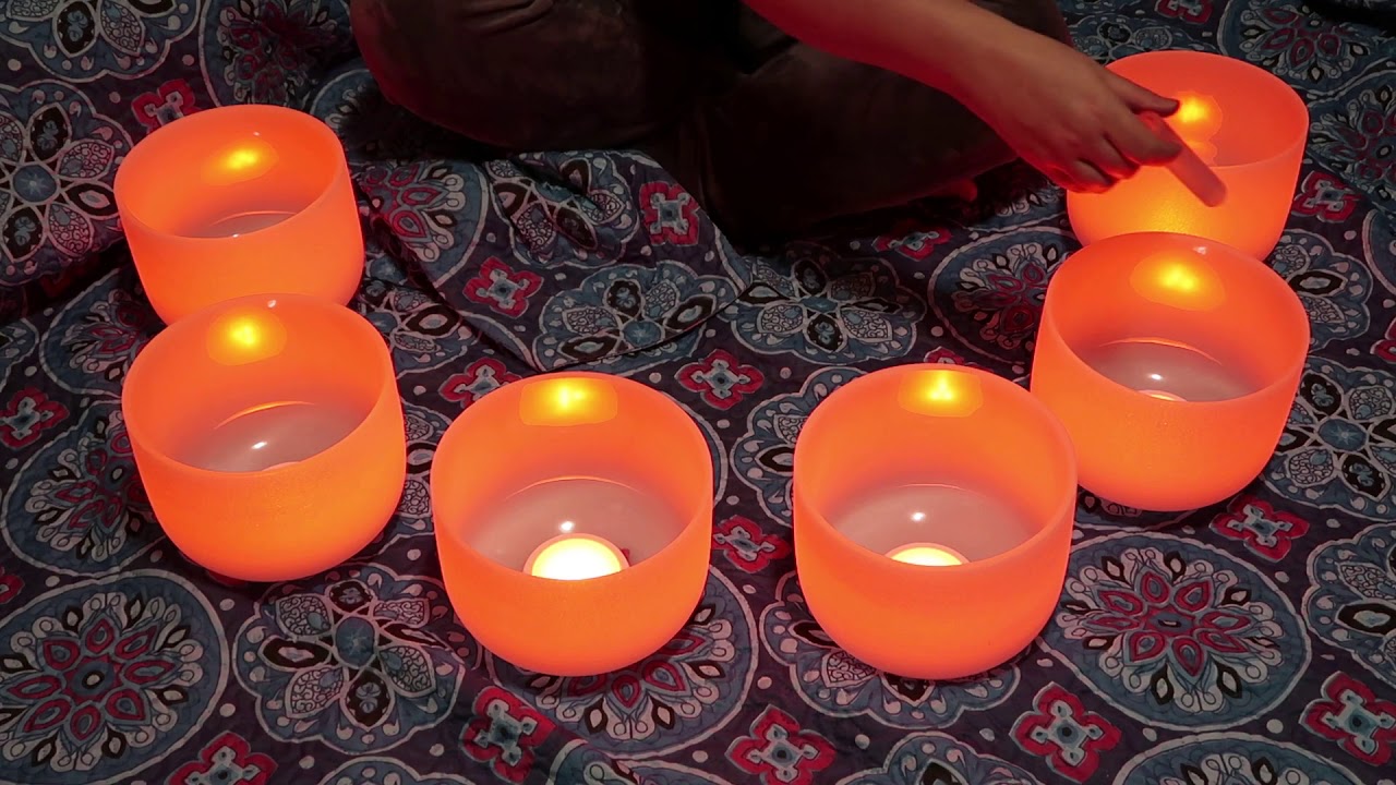 Soothe Anxiety Calm Your Fears Crystal Singing Bowls YouTube